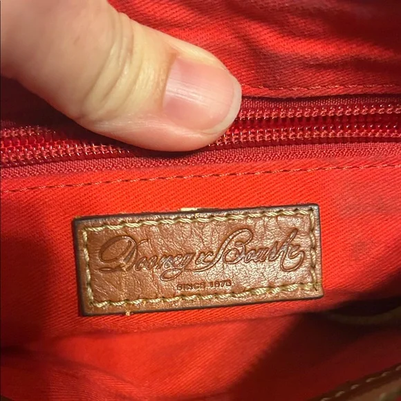 Dooney & Bourke Burnt Orange Crossbody Bag - Picture 5 of 9